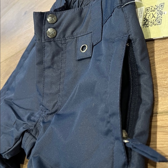 Unisex Cold Weather Kids Navy Blue Snow Pants Insulated Size XS (6/7) Winter - Picture 8 of 16